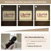 Cherish every moment - Cocktailglas - Geel Light Box met batterij (Wandlamp) middel -USP_dimbaarNL