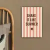 Zomer - Quote - Strepen canvas 2cm klein -sfeer3