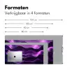 Golven - Abstract - Paars Muismat XXL klein -sfeer5