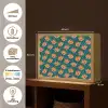 Groen - Disco - Patroon Light Box met batterij (Wandlamp) middel 907 -USP_websiteoverzichtNL