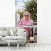 Ochtendjas - Krulspelden - Roze fotobehang vinyl groot -woonkamer