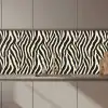 Zebra - Print - Klassiek - Zwart keuken achterwand 2 middel 871 zz_3dshopping