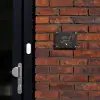 Gebarsten steen - Sierlijk Naambord Rechthoek middel -sfeer1-rechthoek-S