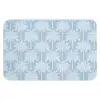 Palmboom - Modern - Blauw Badmat klein 997 -3d