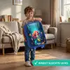 Koraal koningin Kinderkoffer - Blauw klein -sfeer2_NL