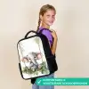 Olifant - Dier - Kinderen - Jungle Rugzak - Zwart middel -sfeer6_NL