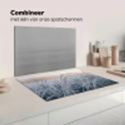Rijp - Gras - Kristallen - Winter - Minimalistisch Inductie beschermer vinyl 3mm klein -wsfeer7_website