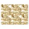 Vloeibaar - Druppels - Goud muismat rubber klein 262 -3d