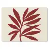 Tak - Bladeren - Rood muismat rubber klein -3d