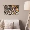 Marmerlook - Goud - Glitter - Luxe - Marmer - Wit Wandkleed katoen klein -sfeer4