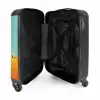 Monstertruck met Graffiti Print in het Zand NBS - Handbagage koffer - Unisex middel -binnenkant