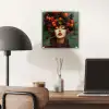 Vrouw - Aardbeien - Frambozen - Bramen - Bessen plexiglas 5mm klein -sfeer6