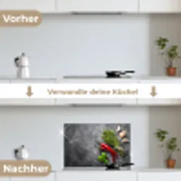 Contrast in Smaak en Textuur keuken achterwand spatscherm klein -voor_na_DE