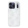 Lichtgrijs - Betonstructuur - Subtiel Telefoonhoesje iPhone 17 Pro klein 878 -3d
