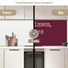 Kitchen kisses, dirty dishes keuken achterwand 2 middel -voor-na2_NL