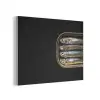 Sardines - Blik - Zwart - Vissen PET vilt klein -3d