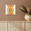 Stapel - Vormen - Geblokt - Oranje aluminium wit klein -sfeer4