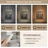 Keukengerei - Rustiek - Tegels - Kruiden Light Box met kabel (Tafellamp) klein -USP_lichtkleurNL