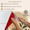 Vormen - Rond - Bladeren - Beige keuken achterwand spatscherm klein -spatscherm_NL