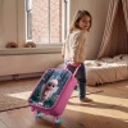Fairy - Bos - Glitters Kinderkoffer - Roze klein -sfeer1