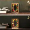 Groente - Graffiti - Kleurrijk - Koken - Abstract Light Box met kabel (Tafellamp) klein -sfeer3