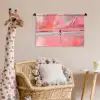 Roze - Surfen - Zee Wandkleed katoen klein -wsfeer5_kind