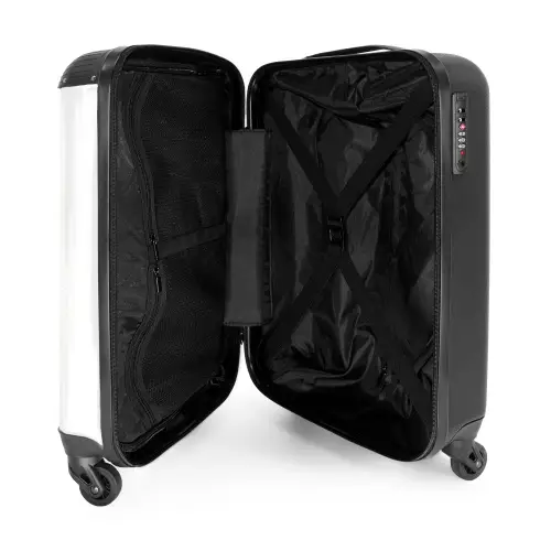 Dirk dino NBS - Handbagage koffer - Unisex middel -binnenkant