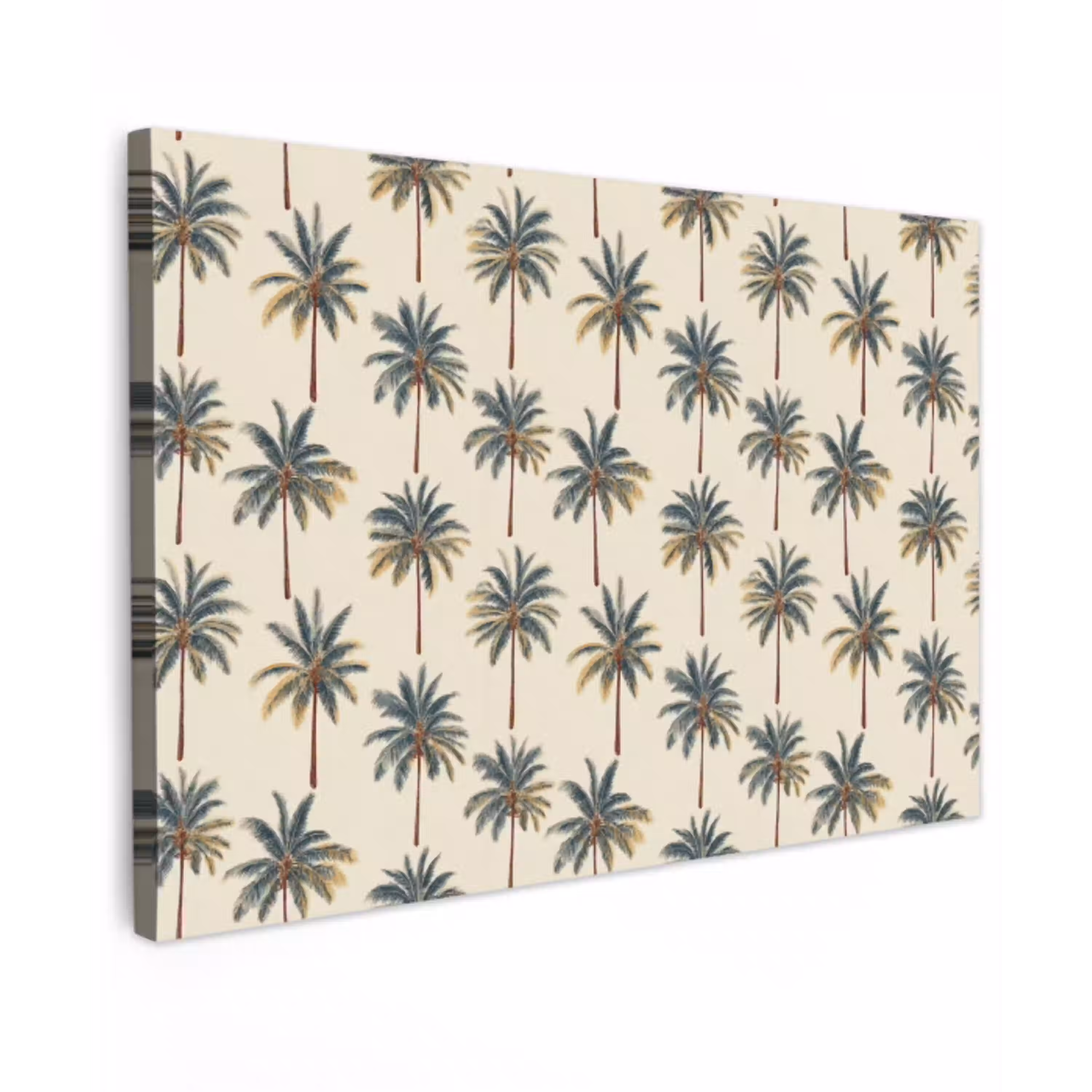 Palmbomen - Tropisch - Groen canvas 2cm klein 34 -z3d