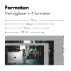 Boeket - Bloemen - Kleurrijk - Astronaut Muismat XXL klein -sfeer5