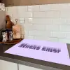 Mucho amor - Paars - Gelaagde letters Inductie beschermer vinyl 3mm klein -sfeer3