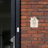 Huis illustratie - Modern Naambord Huisje klein -sfeer2