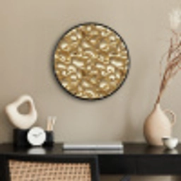 Abstract - Modern - Goud Fotolijst rond zonder passe partout klein 856 -sfeer1