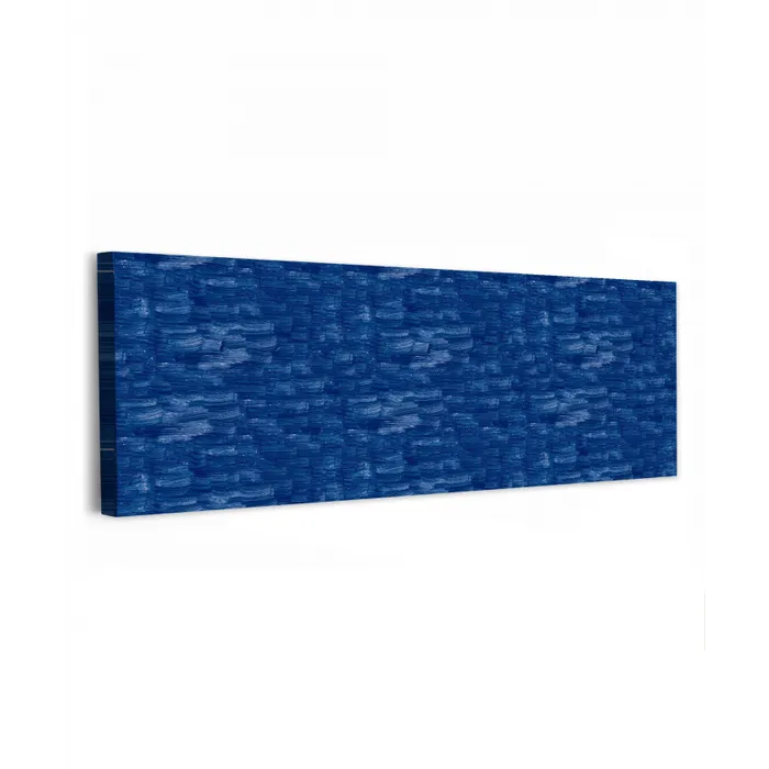 Verf - Strepen - Blauw canvas 2cm klein 828 -z3d