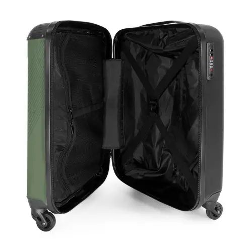Minimal - Kruisende lijnen op NBS - Handbagage koffer - Unisex middel -binnenkant
