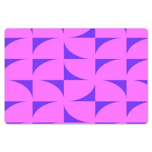 Kwadranten - Paars - Roze - Vierkanten Placemat vinyl groot 368 -zzsfeer1_Kitchenyeah-website