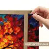 Boom - Kunst - Natuur - Zonsondergang Light Box met batterij (Wandlamp) middel -USP_websiteprintNL