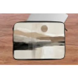 Minimalistisch - Landschap - Dimensie laptophoes neopreen klein -tafel