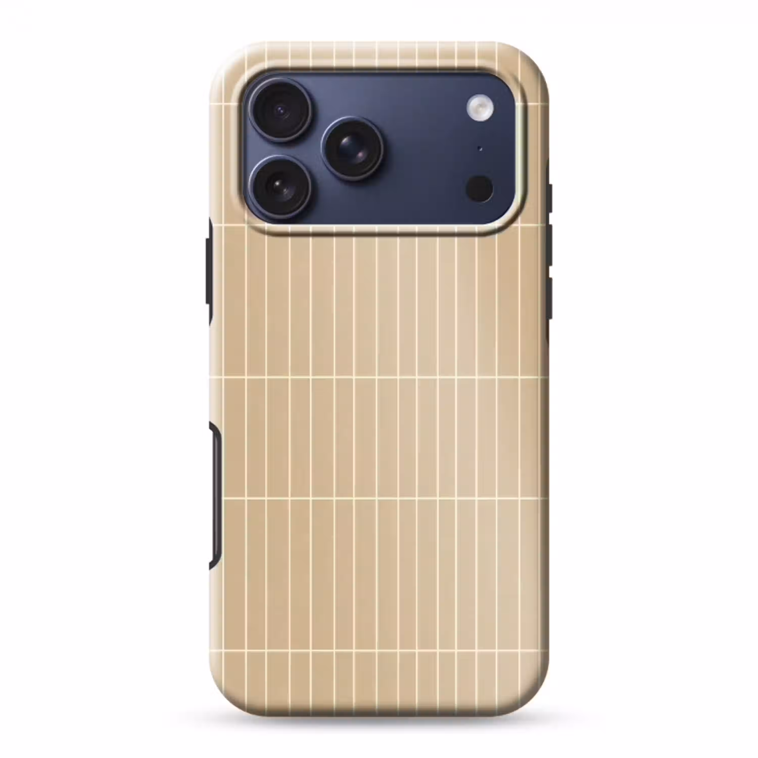 Verticaal - Wandtegel - Zand - Beige Toughcase MagSafe Apple iPhone 17 Pro Max klein 1019 -3d