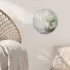 Vaas - Eieren - Bloemen Akoestische PET Vilt - Rond klein -sfeer4