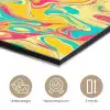 Geel - Roze - Blauw - Retro aluminium wit klein -closeup_NL