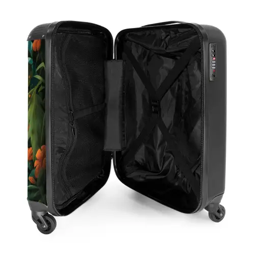 Liam luipaardje NBS - Handbagage koffer - Kinderen Unisex middel -binnenkant