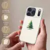 Kerstboom - Illustratie - Ster - Sneeuw Telefoonhoesje iPhone 17 Pro klein -sfeer3_NL