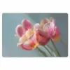 Tulpen - Roze - Stelen Placemat vinyl groot -zzsfeer1_Kitchenyeah-website