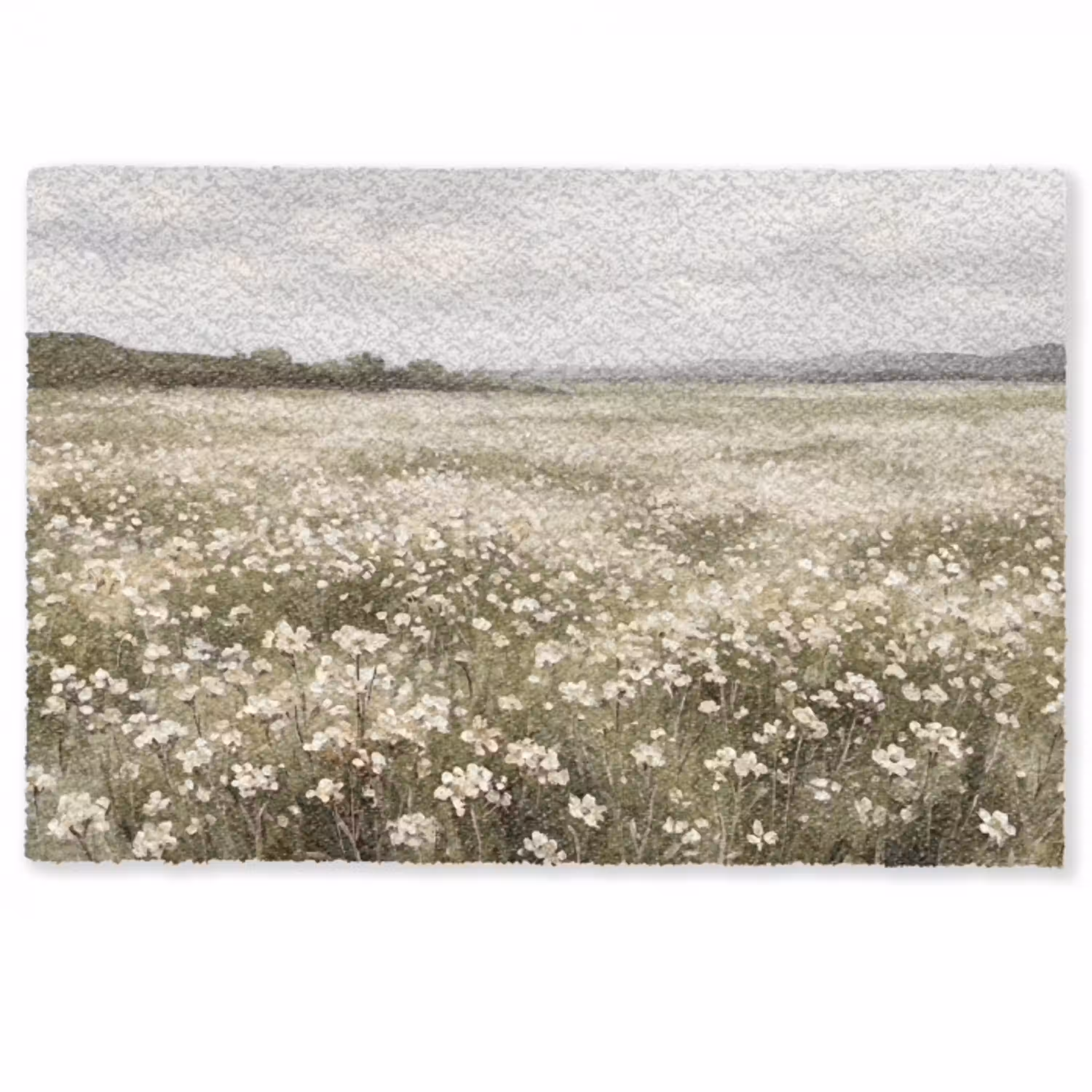 Illustratie - Landschap - Wit Deurmat klein -zkaufland3d