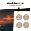 Walvis staart - Water - Zonsondergang Wandkleed katoen klein -sfeer2