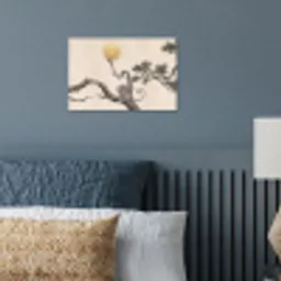 Aap - Maan - Goud poster papier klein -sfeer2