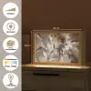 Grijs - Goud - Marmer - Marmerlook Light Box met kabel (Tafellamp) klein -USP_websiteoverzichtNL