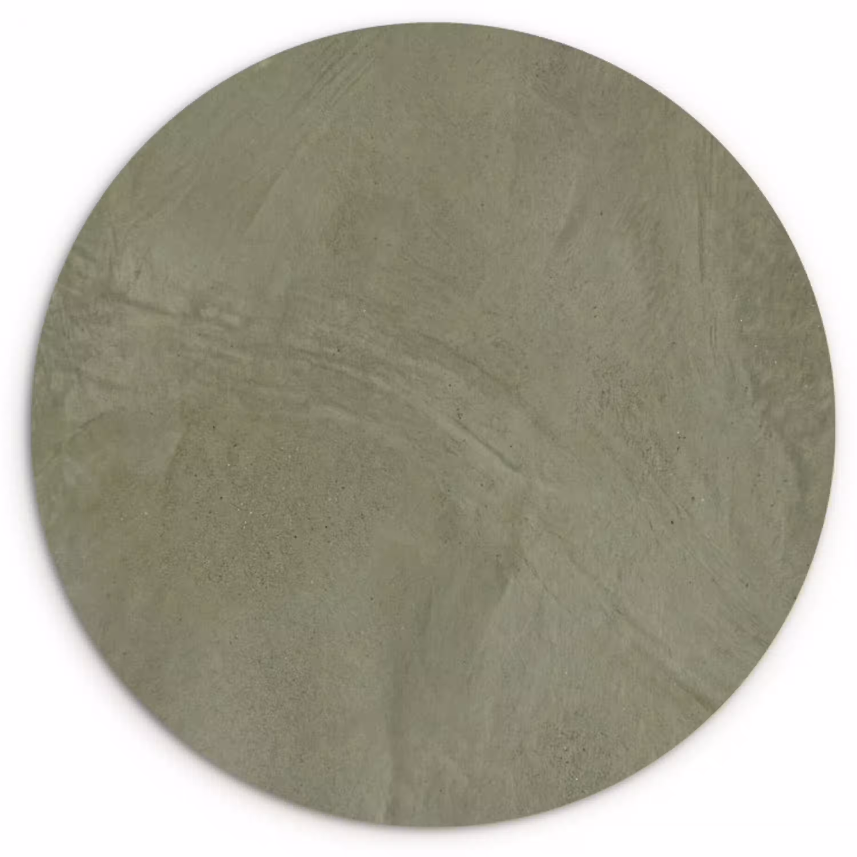 Textuur - Betonlook - Achtergrond - Modern - Groen Wandcirkel kunststof plaat 5mm dik klein -3d