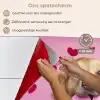 Hond - Kiss- Valentijn - Hartjes keuken achterwand spatscherm klein -spatscherm_NL