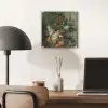 Stilleven met bloemen - Schilderij van Jan van Huysum plexiglas 5mm klein -sfeer6